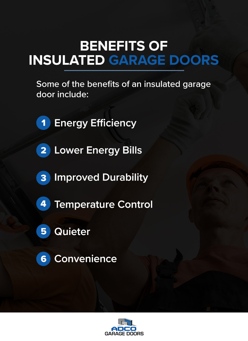 Benefits of insulated garage doors