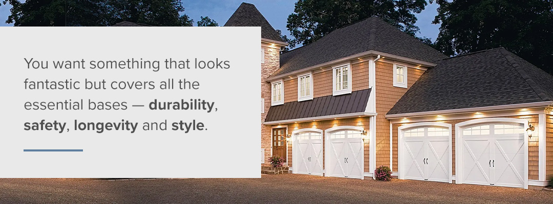 The Best Materials for Garage Doors